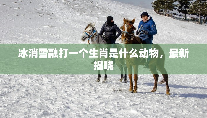 冰消雪融打一个生肖是什么动物，最新揭晓