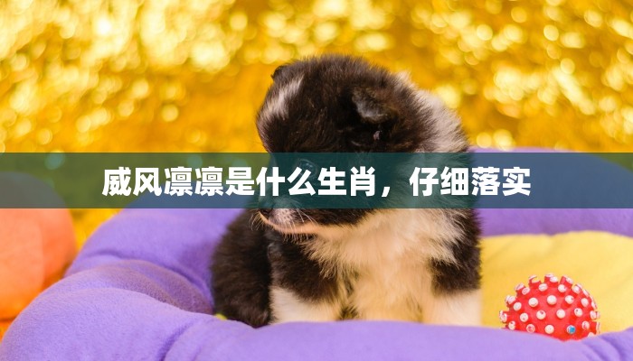 威风凛凛是什么生肖，仔细落实