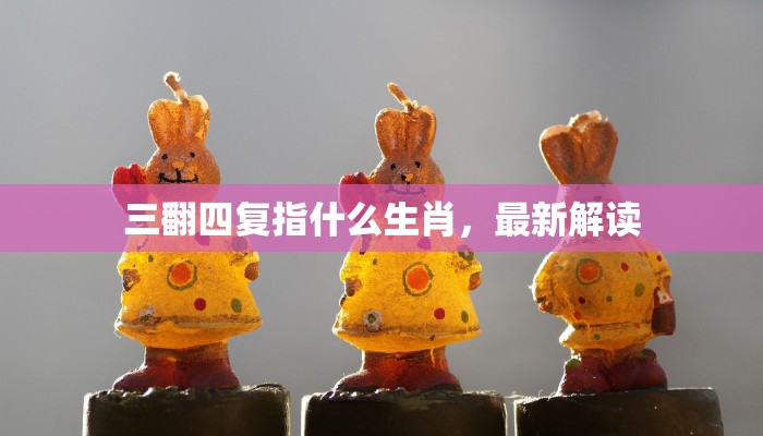三翻四复指什么生肖，最新解读