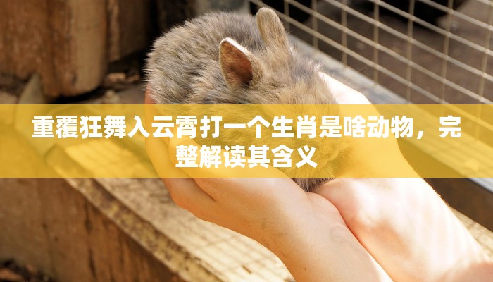 烟熏火燎是什么生肖打一动物,精准解析 烟熏火燎是什么生肖打一动物,精准解析